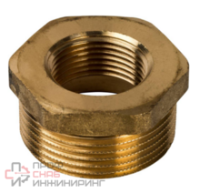 Футорка НР/ВР латунная, Stout 1 1/4х3/4"