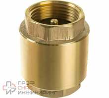 Клапан обратный пружинный Unipump Ду25 латунь муфтовый