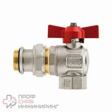 Кран Itap НВ 1' угловой бабочка IDEAL с разъемным соединением