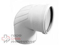 Отвод, 15°, 160, PP (полипропилен) Rehau
