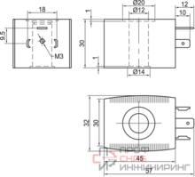 Катушка для соленоидных клапанов Kipvalve CL0-DC24V