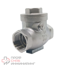 Обратный клапан iFITTING поворотный муфтовый нержавеющий DN50 (2") PN40