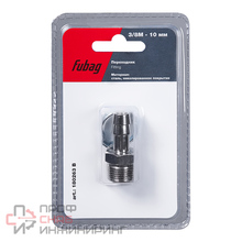 Переходник FUBAG 3/8"M на елочку 10мм с обжим. кольцом 10x15мм