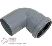 Отвод РосТурПласт ВК ПП 75х87 серый