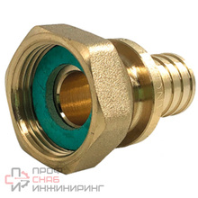 Соединитель аксиальный IVANCI с накидной гайкой 20х3/4 IVC.109204.N.06