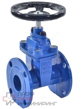 Задвижка чугун аналог МЗВ Ду125 Ру16 гайка чугун шток сталь 30ч39р RMCX