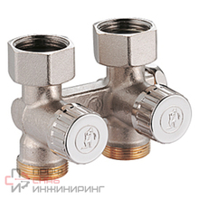 Узел нижнего подключения Giacomini R383 3/4"x3/4"ЕК