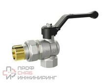 Кран шаровой латунный LD Pride нк Ду15 Ру40 м/амер полн угл рыч 47.207.15