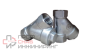 Клапан Y-образный Сага вр-вр DN25 (1") (33,7мм) AISI316