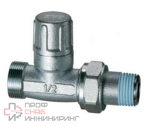 Вентиль запорный прямой FAR 1/2" М24х19