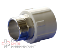 Муфта PPRC 50х1 1/2"П под ключ Политэк