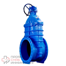 Задвижка Benarmo 30ч39р чугун аналог МЗВ Ду800 Ру10/16 с гайкой 24FG