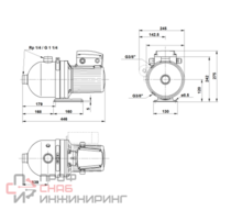 Насос CHIU 4-30 A-W-G-E 0.525 kW 1x230V 50Hz
