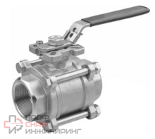 Кран шаровой 1" V3MH-316-PP-025-HT Camozzi