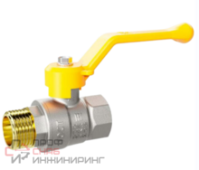 Шаровой кран LD Pride 47.15.В-Н.Р GAS с биркой