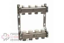 Коллекторный блок Gekon для теплого пола и радиаторного отопления 1"x3/4"EU отверстий -8