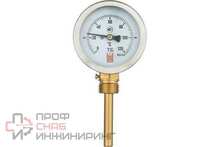 Термометр BD ТБ биметаллический 63Р/64 (0-120С)  G1/2, 2,5 рос