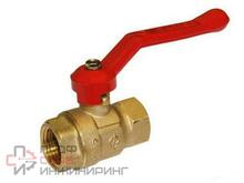 Кран шаровой латунный ГАЛЛОП Креп 320 Ду15 Ру16 м/м полн рычаг