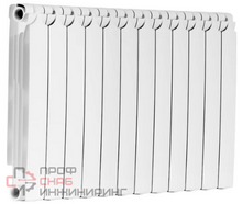 Радиатор отопления Теплоприбор биметалл 500/90 16 секций BR1-500/16