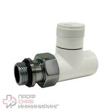 Запорный клапан прямой SR Rubinetterie Tondera 1/2", белый