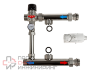 Смесительный узел Ридан FHM-CR без насоса подключение G1“ 130 мм