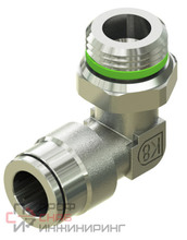 Фитинг угловой металлический Kipvalve KH-L-10-3/8
