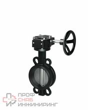 Затвор дисковый межфланцевый TAFLINE с редуктором Серия TL71R-16C DN150PN16