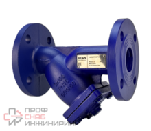 Фильтр сетчатый фланцевый Reon тип RSV07 Ду 50 (PN16, Тmax=300°С, корпус чугун GGG50)