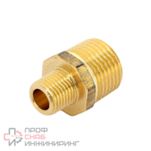 Ниппель НН 1/2", 1/4", бронза, редукционный Viega