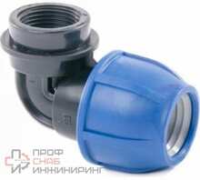 Отвод компрессионный РосТурПласт внутренняя резьба 63х2"