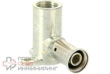 Водорозетка 20-1/2", Henco P, 2, пресс-резьба, вн., латунь