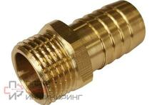 Переходник General Fittings 2600 25-1" штуцер-резьба, нар., латунь