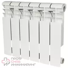 Радиатор алюминиевый Ogint Alpha 350 6 секций