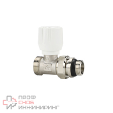 Ручной радиаторный клапан Varmega VM10112 EK прямой с самоуплотняющимся полусгоном