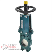 Задвижка чугунная шиберная межфланцевая Ду300 Ру7 NBR Tecofi VG4400-00NI0300