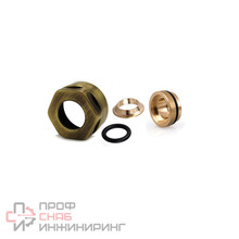 Резьбовое соединение SR Rubinetterie для медной трубы 15х3/4"Е, цвет бронза