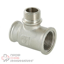 Фитинг резьбовой – тройник Valtec VTR.132.RN.050504 переходной с переходом на наружную резьбу