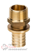 Переходник с наружной резьбой 20xR 3/4" Stout