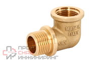 Угол НВ 1/2" с упором Uni-fitt
