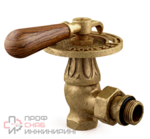 Вентиль SR Rubinetterie Belle Epoque 1/2” на подачу прямой, ручной регулировки, цвет бронза