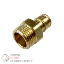 Переходник 20-3/4" WAAG Xpand обжимное кольцо-резьба латунь