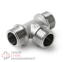 Тройник латунный НР 1/2", ProAqua