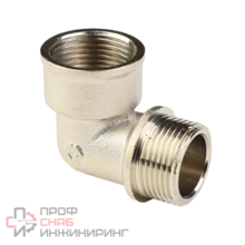 Угольник с ребордой внутренная-наружная MVI 1"