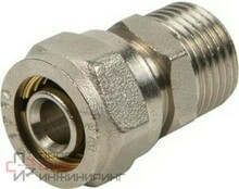 Переходник 20-1/2" Henco A 3 обжим-резьба вн. латунь