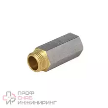 Удлинитель Aquasfera латунь Ду15 м/р L=40мм никель 9038-04