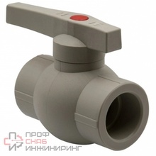 Кран шаровой серый латунный Frap 25 PPR