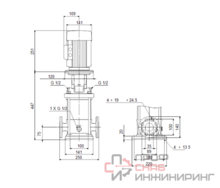 Насос Grundfos CR3-12 A-FGJ-A-E-HQQE