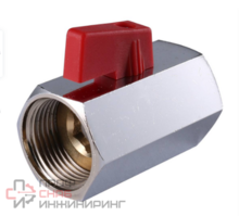Кран шаровый мини ВР-ВР 3/4", Stout