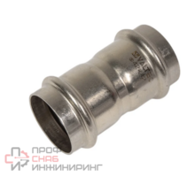 Фитинг Valtec из нержавеющей стали – пресс-муфта VTI.903.I.004242