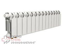 Радиатор Теплоприбор биметаллический БР1-200/11 НПЛ, с межосевым расстоянием 200мм, 11 секций, нижнее подключение слева